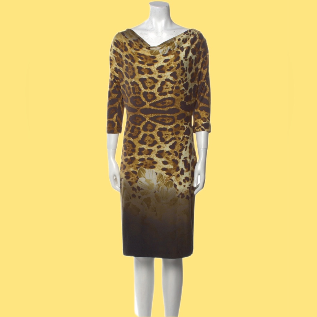 Roberto Cavalli Mid-Length Dress - Size Large
